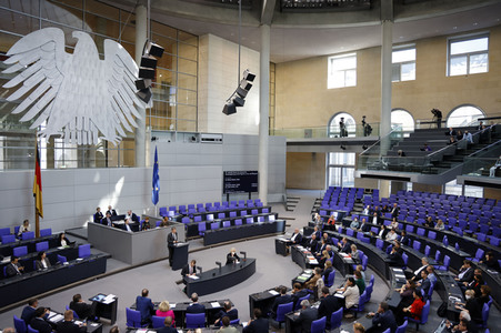 53. Sitzung des Deutschen Bundestages in Berlin