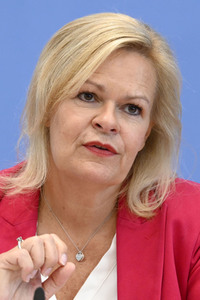 Bundespressekonferenz Vorstellung BKA - Lagebild Organisierte Kriminalität 2021 in Berlin