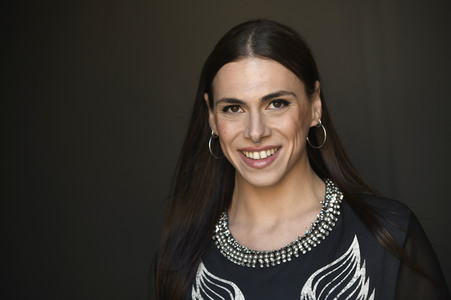 Photoshooting mit Carmen Madonia, San Sebastian International Film Festival 2022