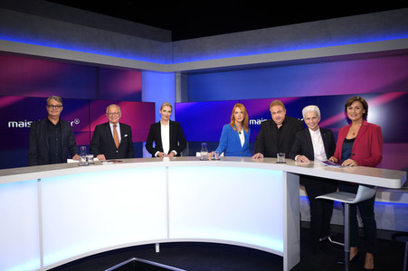 Talkshow 'maischberger' in Berlin