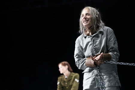 Theaterprobe 'Münchhausen - Freuds letzte Reise' in Berlin