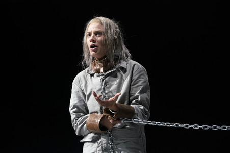 Theaterprobe 'Münchhausen - Freuds letzte Reise' in Berlin