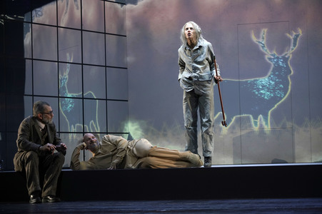 Theaterprobe 'Münchhausen - Freuds letzte Reise' in Berlin