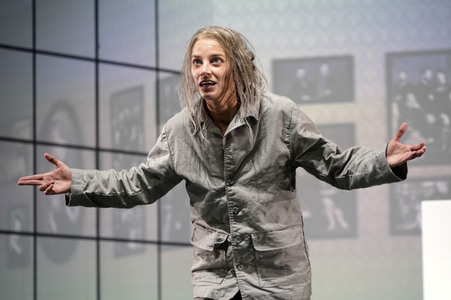 Theaterprobe 'Münchhausen - Freuds letzte Reise' in Berlin