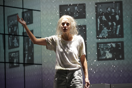 Theaterprobe 'Münchhausen - Freuds letzte Reise' in Berlin