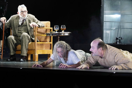 Theaterprobe 'Münchhausen - Freuds letzte Reise' in Berlin