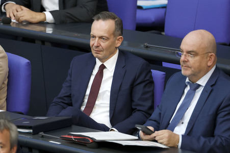 54. Sitzung des Deutschen Bundestages in Berlin