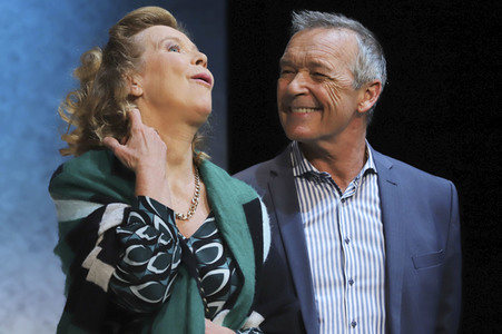 Theaterprobe 'Und wer nimmt den Hund?' in Hamburg