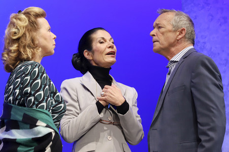 Theaterprobe 'Und wer nimmt den Hund?' in Hamburg