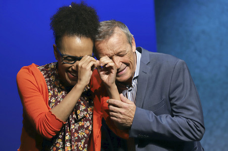 Theaterprobe 'Und wer nimmt den Hund?' in Hamburg