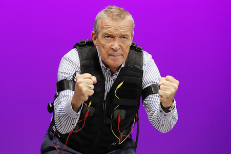 Theaterprobe 'Und wer nimmt den Hund?' in Hamburg