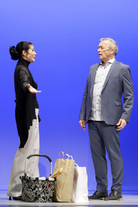 Theaterprobe 'Und wer nimmt den Hund?' in Hamburg