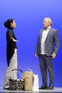 Theaterprobe 'Und wer nimmt den Hund?' in Hamburg