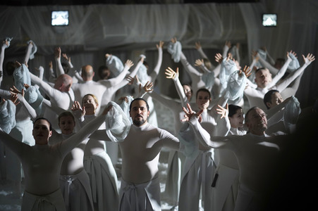 Opernprobe 'Intolleranza 1960' in Berlin