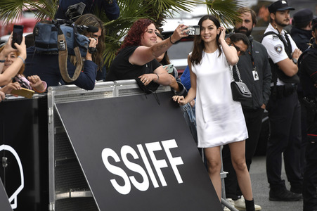 Ankunft von Ana de Armas auf dem San Sebastian International Film Festival 2022