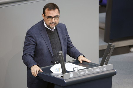 55. Sitzung des Deutschen Bundestages in Berlin