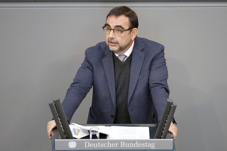 55. Sitzung des Deutschen Bundestages in Berlin