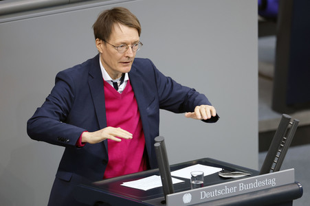 55. Sitzung des Deutschen Bundestages in Berlin