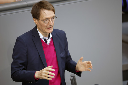 55. Sitzung des Deutschen Bundestages in Berlin