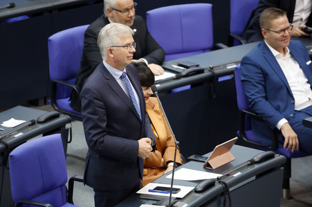 55. Sitzung des Deutschen Bundestages in Berlin