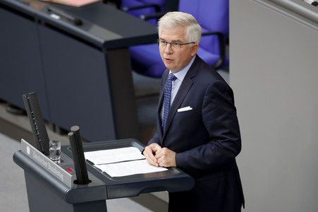 55. Sitzung des Deutschen Bundestages in Berlin