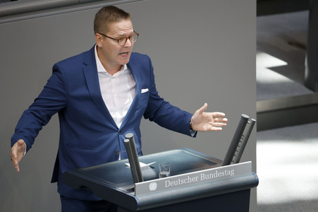55. Sitzung des Deutschen Bundestages in Berlin