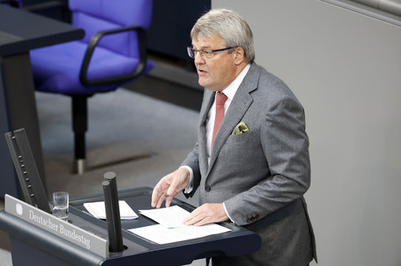 55. Sitzung des Deutschen Bundestages in Berlin