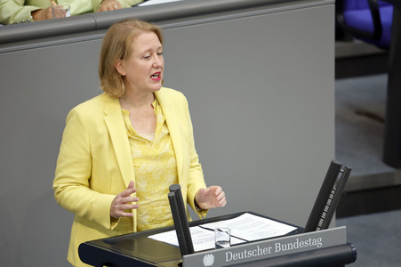 55. Sitzung des Deutschen Bundestages in Berlin