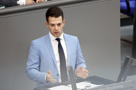 55. Sitzung des Deutschen Bundestages in Berlin