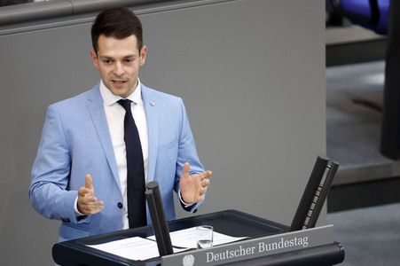 55. Sitzung des Deutschen Bundestages in Berlin