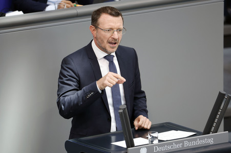 55. Sitzung des Deutschen Bundestages in Berlin