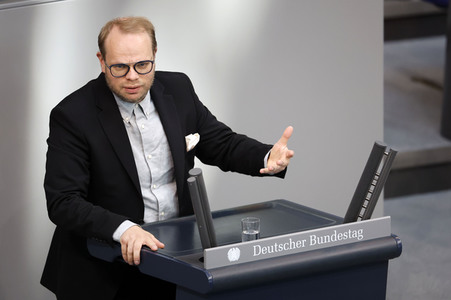 55. Sitzung des Deutschen Bundestages in Berlin