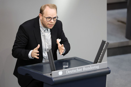55. Sitzung des Deutschen Bundestages in Berlin