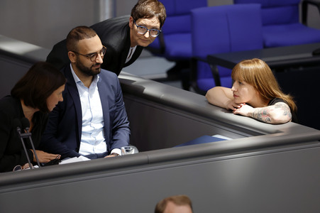 55. Sitzung des Deutschen Bundestages in Berlin