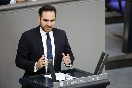 55. Sitzung des Deutschen Bundestages in Berlin
