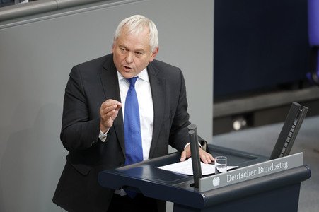 55. Sitzung des Deutschen Bundestages in Berlin