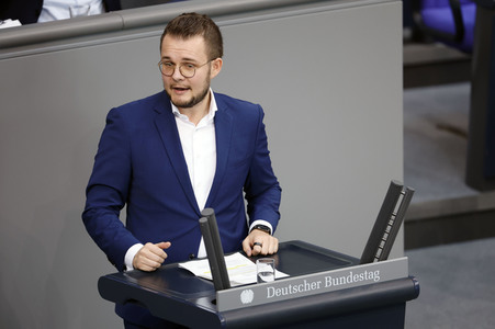 55. Sitzung des Deutschen Bundestages in Berlin
