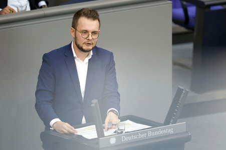 55. Sitzung des Deutschen Bundestages in Berlin