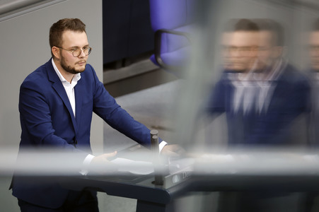 55. Sitzung des Deutschen Bundestages in Berlin