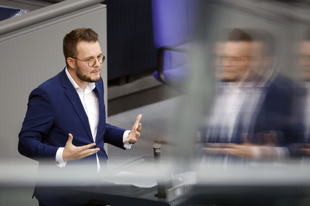 55. Sitzung des Deutschen Bundestages in Berlin