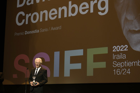 Donostia Award für David Cronenberg, San Sebastian International Film 2022