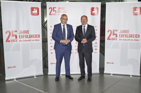 Festakt '25 Jahre erfolgreich - IGBCE' in Hannover