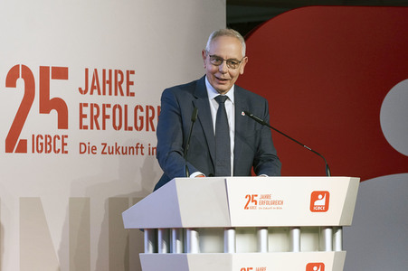 Festakt '25 Jahre erfolgreich - IGBCE' in Hannover