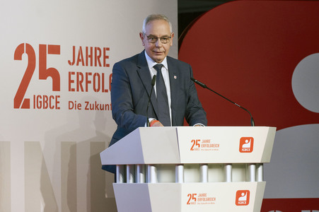 Festakt '25 Jahre erfolgreich - IGBCE' in Hannover
