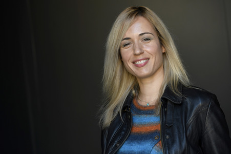 Photoshooting mit dem Cast von 'Stillness in the Storm', San Sebastian International Film Festival 2022