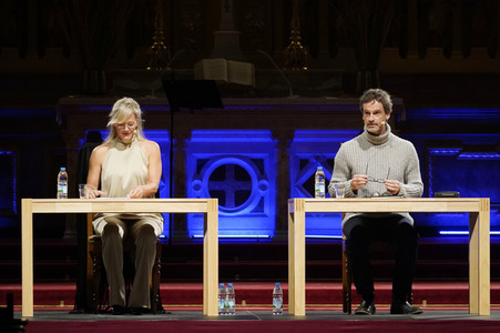 Lesung mit Anna Schudt und Jörg Hartmann in Berlin
