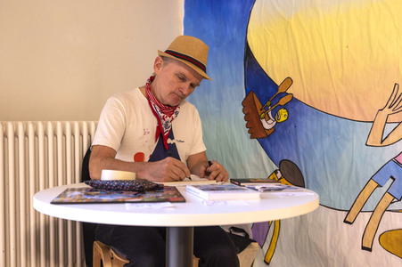 Kunstausstellung 'WasserFarbenStorys' in Bad Berka