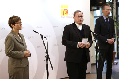 Auftakt-Pressekonferenz zur Herbst-Vollversammlung der Deutschen Bischofskonferenz in Fulda