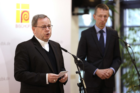 Auftakt-Pressekonferenz zur Herbst-Vollversammlung der Deutschen Bischofskonferenz in Fulda