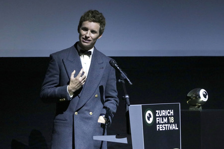Filmscreening 'The Good Nurse' und Verleihung des Golden Eye Award an Eddie Redmayne, Zurich Film Festival 2022